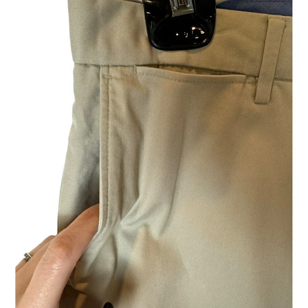 Banana Republic Pants Men 33 X 30 Natural Stone Aiden Classic Fit Straight Chino